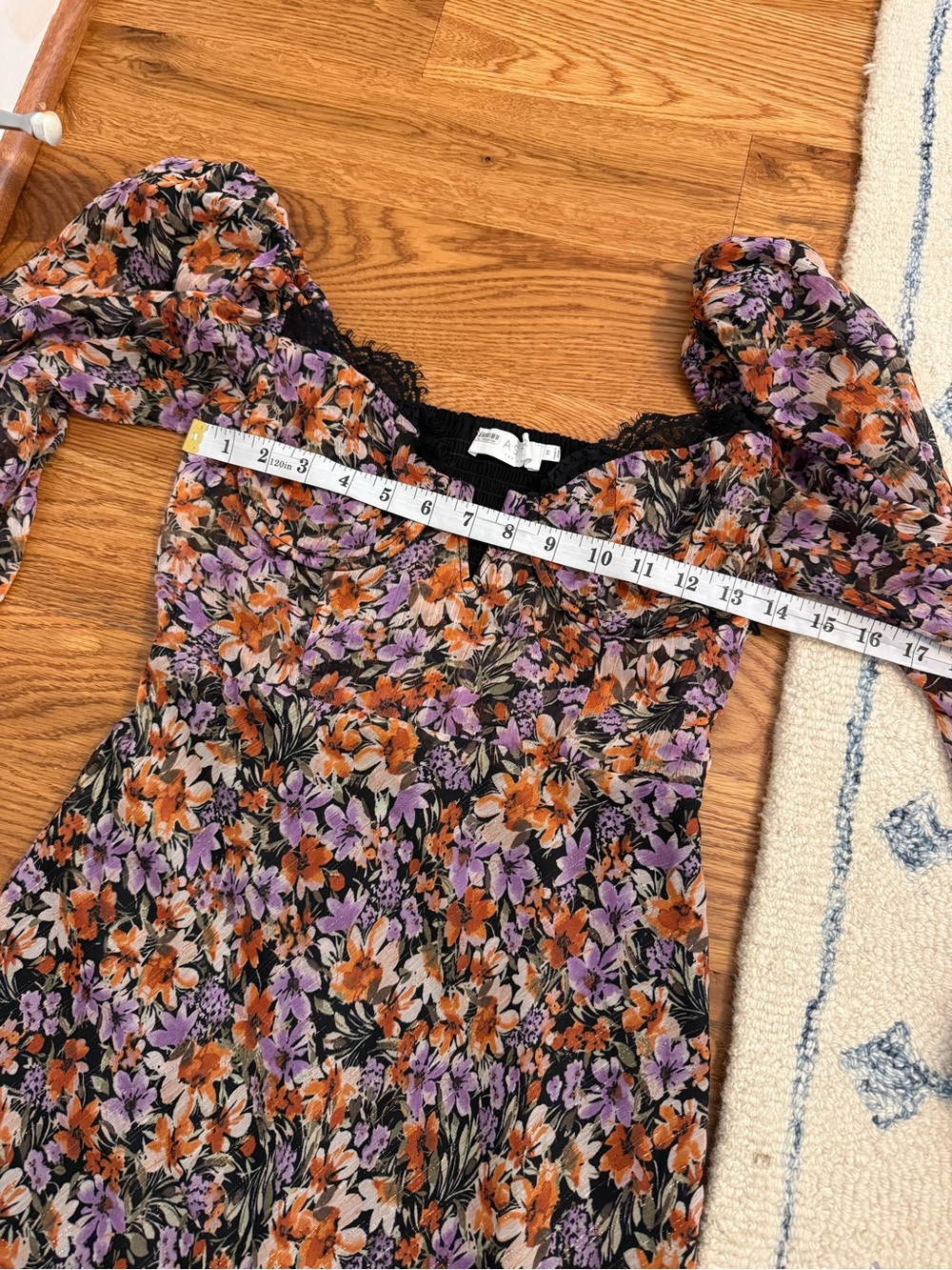 ASTR the label Sylvie Floral Maxi Dress Size Medium - Picture 11 of 14